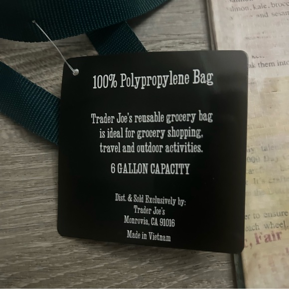 2 New Trader Joe's Fearless Flyer Reusable Bags - Picture 8 of 9